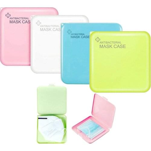 N95 Box For Surgical Mask Storage Case Box Cover Pink Green Box Masks Cute To Store Masks Box Save Delicate Saves Mask Practical