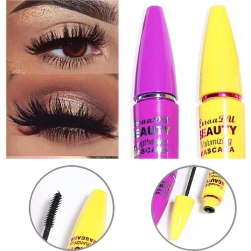 Easy to Use Portable Intense Length Lash Mascara 2-piece Set for Girls