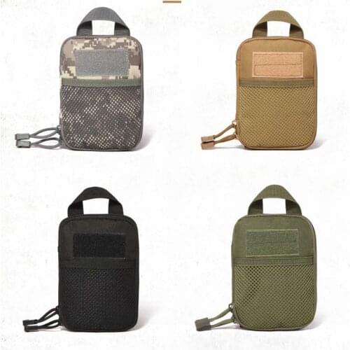 Left Right Camo Mini Tactical Molle EDC Compact Pocket Organizer Pouch