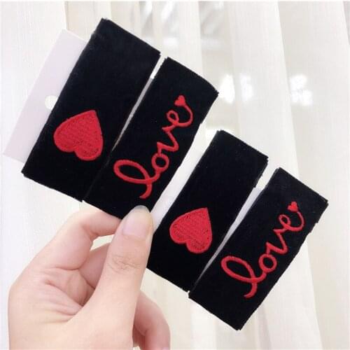 Fashion Hair Barrette Women Girls velvet embroidery Barrette Hairpins Girl Cute Headwear Hair Band Hair Accessories