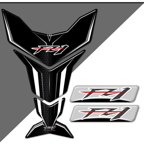 For Yamaha FZ1 FZ 1 FZ1N FZ1S Tank Pad Stickers Protective Knee Decal Kit Case Emblem Badge Logo 2015 2016 2017 2018 2019 2020