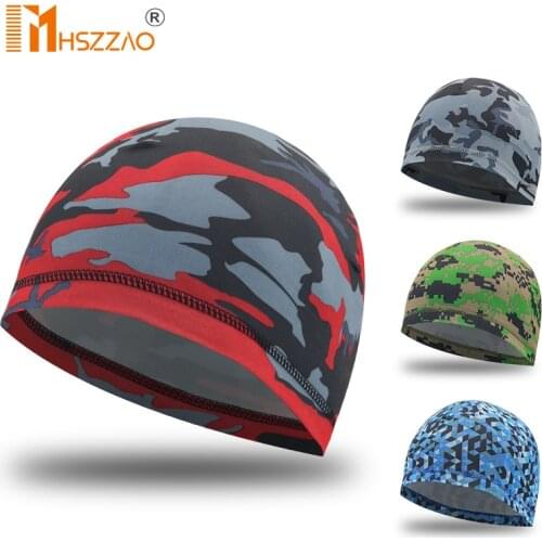 1 Pcs Cycling Men Cap Bicycle Lining Quick Drying Helmet Inner Hat Sun Block Summer Fishing Breathable Sports Lady Cap