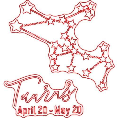 Taurus Transparent Clear Silicone Stamp Seal for DIY scrapbooking photo album Decorative clear stamps