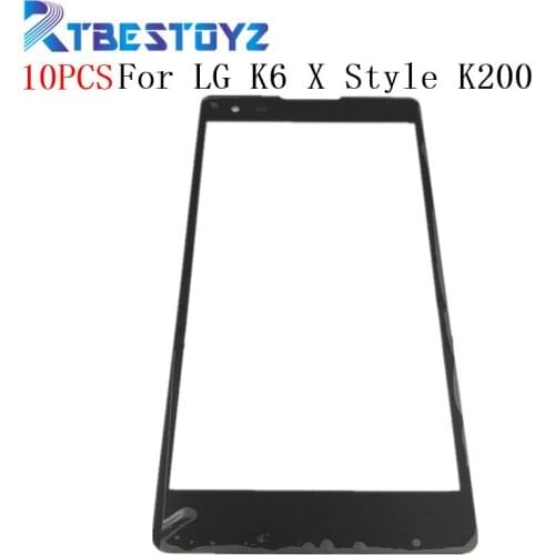 RTBESTOYZ 5.0'' Replacement LCD Front Touch Screen Glass Outer Lens For LG K6 X Style K200 K200DS K200DSF
