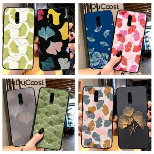 Reall Ginkgo biloba homemade Phone Case For Redmi 6 4X 7 7A 8 GO K20 Note 4 4X 5 5A 6 6 Pro 7 8 8pro