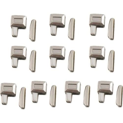 10Set/set Metal Zipper Repair Stopper Open End Tailor Craft Sewing Tool Fab