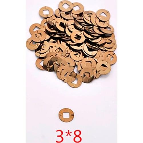 200pieces/lot Hairdressing Scissor Accessory Single Layer Stainless Steel Washers size 3*8mm