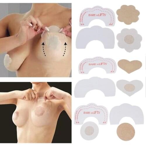 24 pairs/lot Instant Breast Lift And Nipple Cover Lift Up nipple pasties(1lot=24Pair=12pair Instant Lift+12pair Nipple Cover)