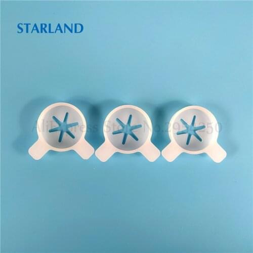 3 Pieces Hexagram Snowflake Shaped Modeling Caps Ice Cream Machines Spare Parts Nozzle Lids Accessories 29mm Inner Diameter