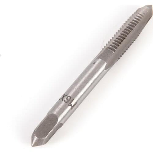 5 Pcs/set Hand Tap Thread Metric Plugs Taps Set M3 M4 M5 M6 M8 Straight Flute 3-8mm Hand Thread Metric Plug Silver