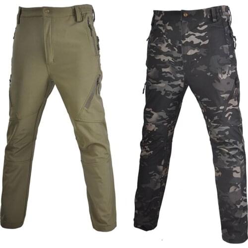 Military Gear Python Camouflage Tactical Pants Men Waterproof Army Military Pants Many Pockets Cotton Cargo Trousers XXXL