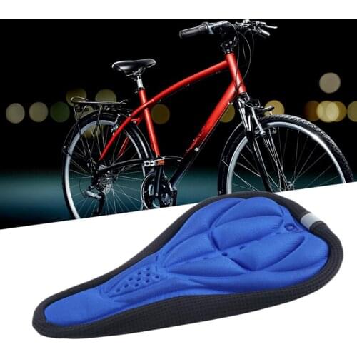 Hot Sale Bicycle Saddle Seat Cover Bike Cushion Pad Comfortable Cycling Sponge Pad Seat Saddle Outdoor Bicycle Bike Accessories
