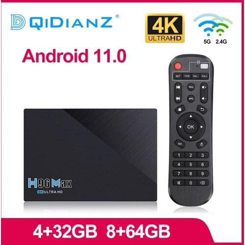 H96 Max RK3566 Smart TV Box Android 11 4GB 32GB 8GB 64GB 2.4G 5G Wifi 8K Voice Google Play H96max TV Box Android vs h96 max x4