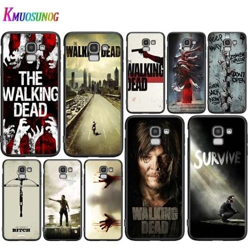 The Walking Dead hero For Samsung Galaxy J2 J3 J4 Core J5 J6 J7 J8 Prime duo Plus 2018 2017 2016 Silicone Phone Cover