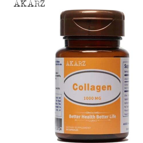 AKARZ Famous Brand Collagen Lightening Skin Face Care Anti-Aging Acne Treatment 1000MG