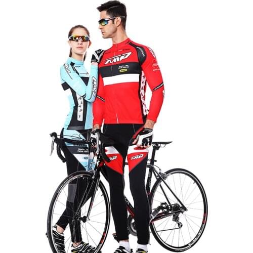 Mountainpeak Spring Summer Long Sleeve UV Protect Quick Dry Breathable Cycling Jersey Sets MTB Bike Riding Outdoor Clothing suit