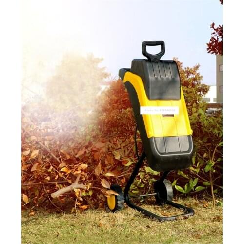 MDSZJ01 2500W High Power Garden Electric Shredder Household Garden Shredders Small Garden Tool Branch Shredder 220V/110V 4500rpm