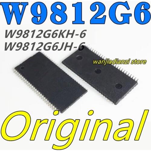 NEW W9812G6KH-6 W9812G6JH-6 SDRAM TSOP54 W9812G6 W9812 RAM memory chips, 16 m memory chips New and original