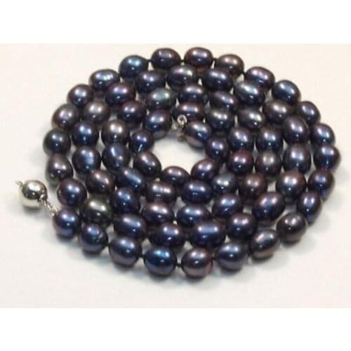 NEW Genuine 8-9mm Natural White South Sea pearl Necklace 32"