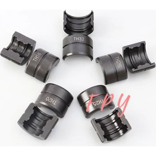 TH Type Die for Pex Pipe Crimping Tool GC-1632 / CW-1632 ,Crimping dies 16, 20, 25,26, 32mm,Hydraulic Crimp Jaws kit