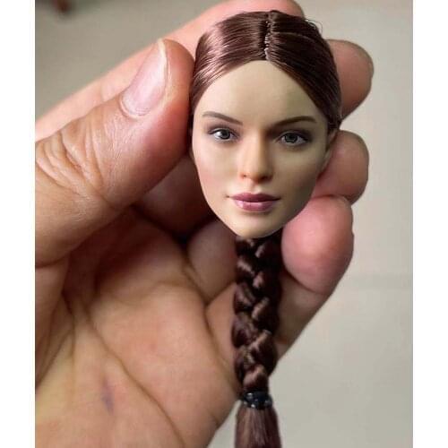 VERYCOOL VCF-2052 1/6 Russian Female Soldier Head Sculpture Fit 12" Women Action Figure Bodys In Stock Item