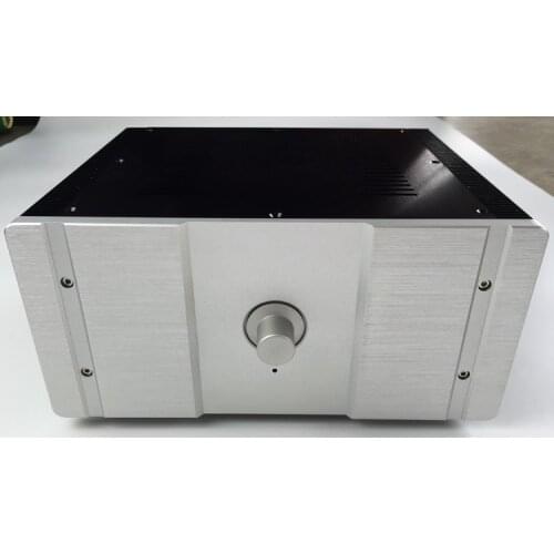 WA27 aluminum amplifier enclosure aluminum enclosure amplifier chassis With cooling hole enclosure aluminium chassis amp case