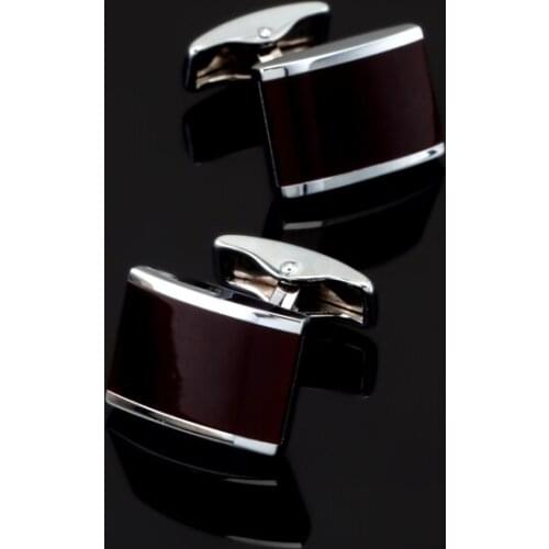 XK463 High quality French red plaid shirt Cufflinks Cuff Mens Wedding dress accessories free shipping