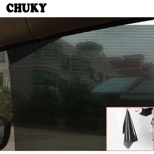 CHUKY Car Side Window Sunshade Cover Static Cling Shield Screen Visor Black For Suzuki Grand Vitara Swift Mitsubishi ASX Audi A4
