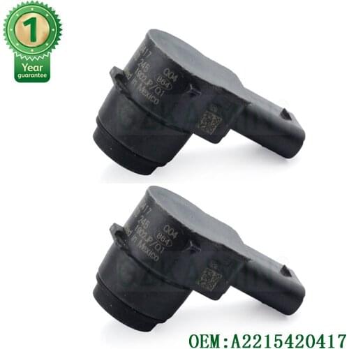SET 2 NEW FEE SHIP PDC SENSOR for MERCEDES C E S CLS R W211 W219 W203 W204 W221 W164 SL Parksensor A2215420417 2215420417