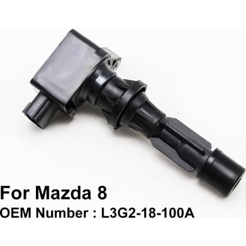 COWTOTAL Ignition Coil for Mazda 8 Engine Code GY 2.5L OEM L3G2-18-100A ( Pack of 4 )