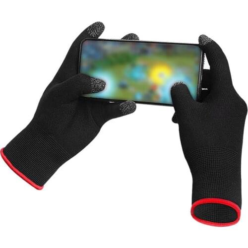 2Pcs Men Women Motorcycle Touchscreen Gloves Breathable Winter Warm Gloves Anti-slip Sweat-proof Play Phone Game Gloves