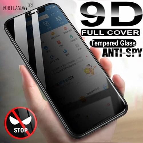 Privacy Tempered Glass for IPhone 11 12 Pro Max Mini XS Max XR 7 8 Plus Anti-spy Screen Protectors for IPhone12 Pro SE2020 Glass