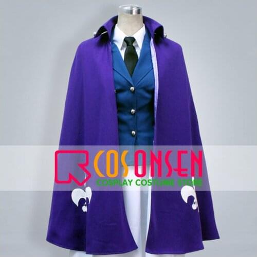 COSPLAYONSEN Axis Powers Hetalia Nyotalia France Cosplay Costume Full Set With Cloak All Size