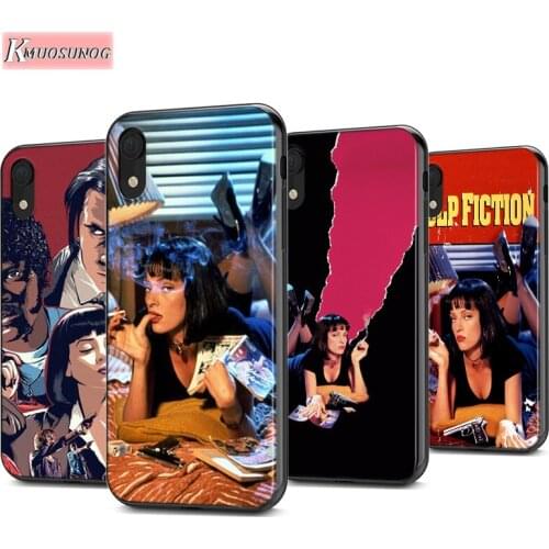 PULP FICTION Silicone Cover For Apple IPhone 12 Mini 11 Pro XS MAX XR X 8 7 6S 6 Plus 5S SE Phone Case