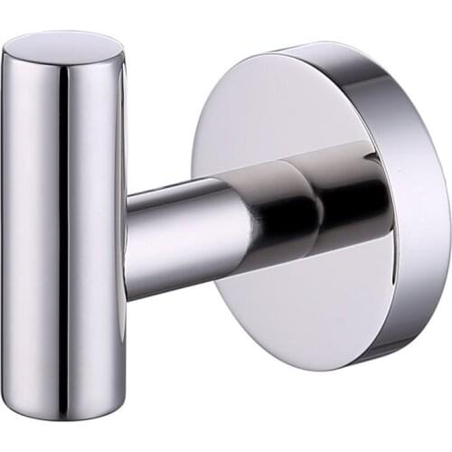 Polished Finish 304 Stainless Steel Coat Hook Towel/Robe Clothes Hook for Bath Kitchen Garage Heavy Duty Wall Mounted