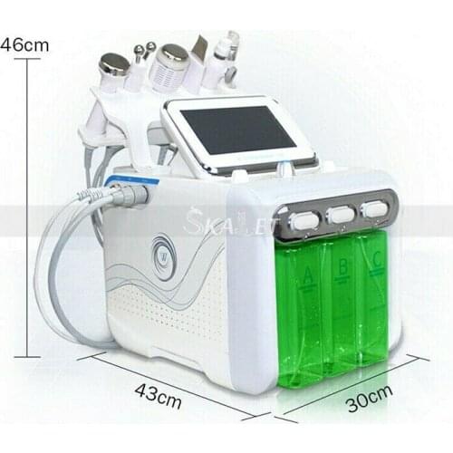 Hottest Facial Spa Skin Dermabrasion Machine Facial Machine 6In1 Water Aqua Peeling Machine