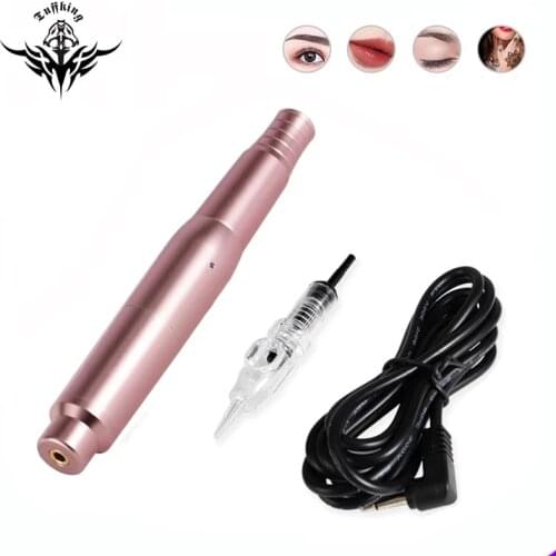 Permanent Makeup Machine Pen Eyebrows Tattoo Gun Makeup Machine Kit Swiss Motor Japan Bear Tattoo Supplies