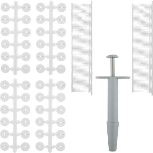 Tasteless Quilt Holder Bed Sheet Fastener Bed Sheet Clips Plastic Quilt Fixer Anti-Move Comforters Grippers Syringe For Bedsheet