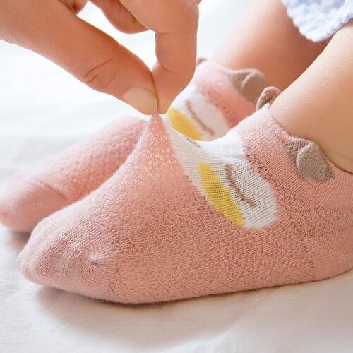 5 Pair Lytwtws Spring Autumn Summer Breathable Cartoon Cotton Sock Fashion Cute Unisex Baby Newborn Fresh Color Baby Socks