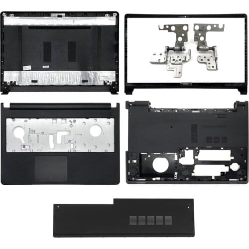 New For Dell Inspiron 15U 5000 5555 5558 5559 LCD Back Cover​/Front Bezel/Palmrest/Bottom Case/Hinges With Touch