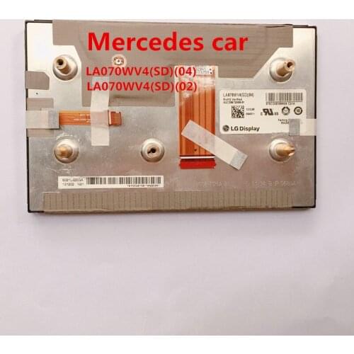 New LA070WV4-SD04 LA070WV4(SD)(04) LG display LCD module 7inch display for Mercedes car navigation audio system