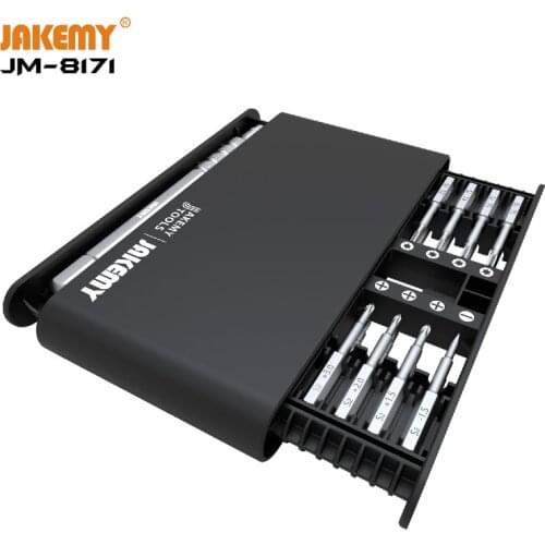 JM-8171 New Product Professional Multifunctional Screwdriver Set Precision Hand Tools Kit for Mobile Phone computer DIY Repa