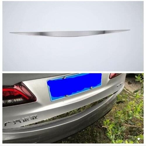 For Acura TLX 2018 Car Rear Door Tailgate Trim Cover Stainless Car Styling Moldings Decoration Auto Accessories