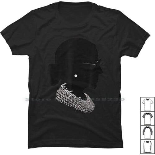 Rbg Ruth Bader Ginsburg Be Independent Feminist T Shirt T Shirt 100% Cotton Mini Rut Pen End Bad Ade St Mi Hi Ba