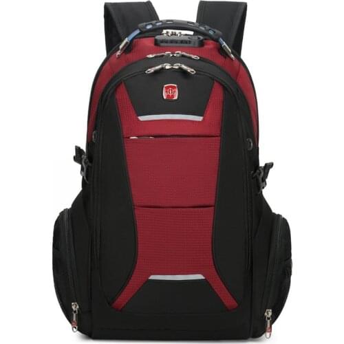 Password Lock Backpack For Man Women 2021 Trend Large-capacity Outdoor Sports Back Pack Male Laptop Backbag Student School Bag