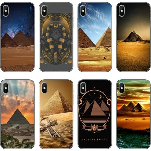 Silicone Phone Case Egypt Pyramids For Samsung Galaxy M30 J8 J7 J5 Pro J6 J4 Prime A6 A8 A9 Plus J3 2018 2017