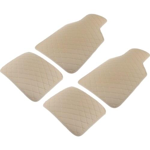 4Pcs/Set Universal PVC Car Floor Mats Non Slip Carpet Heavy Duty Production