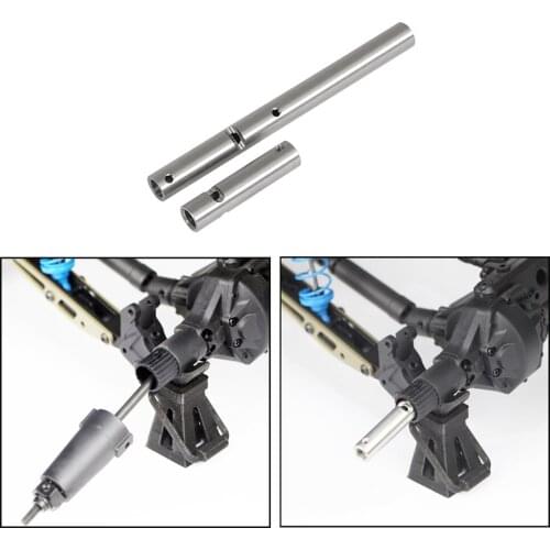 Stainless Steel Front Rear Axle Sleeve Anti Slip Enhanced Bushing Weights Rod for 1/10 RC Crawler Axial Wraith 90018 RR10 Yeti