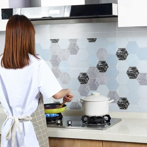 1PC Large Wall Sticker Brick Bathroom Self-Adhesive Wall Sticker Waterproof Walls Papper Self-Adhesive Kitchen Oil Stickers Home