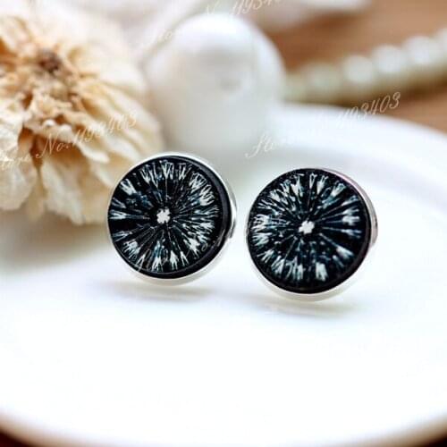 10pcs Unique 3D Embossed 16mm Round Coloured Drawing pattern Laser Cut wood Cabochon DIY for Rings, Earring,Brooch,Necklace